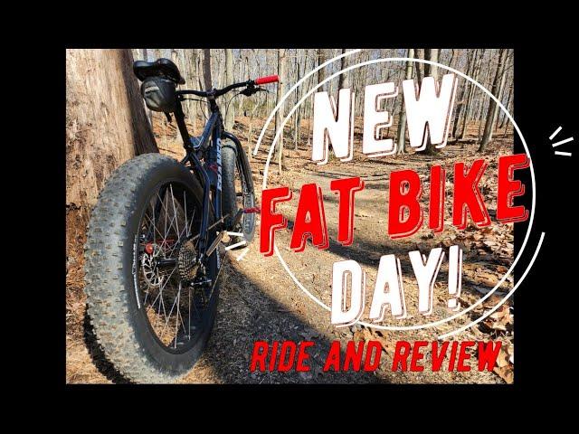 NEW BIKE DAY!  Fat Bike Edition - Framed Minnesota Ride and Review