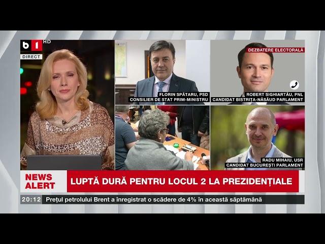 F. SPĂTARU-PSD, SIGHIARTĂU-PNL, MIHAIU-USR, DESPRE SONDAJE / LUPTĂ DURĂ PT. LOCUL 2 LA PREZIDENȚIALE