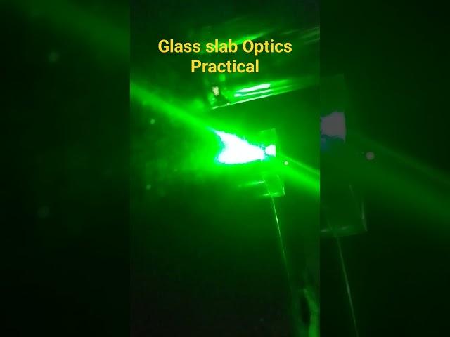 Glass SLab Optics Practical