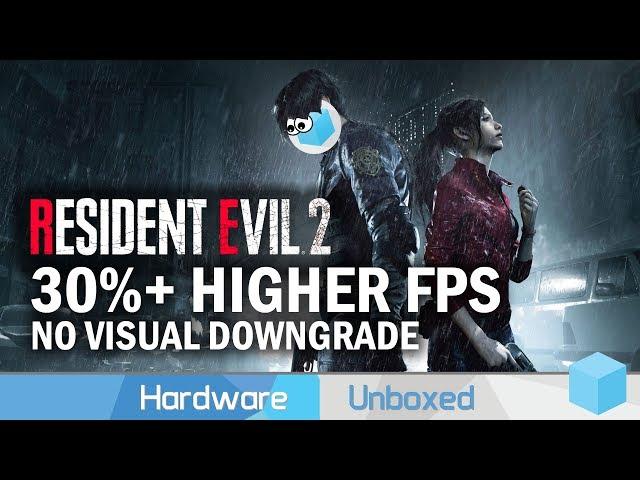 Resident Evil 2 Optimization, Huge Performance Gains for Free!