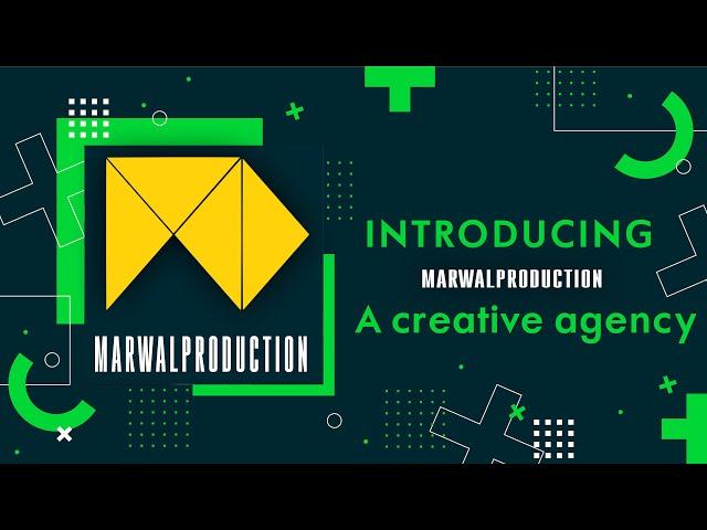 Introducing a creative agency #MARWALPRODUCTION