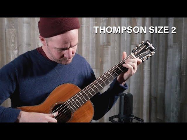 Acoustic Music Works - Preston Thompson Size 2 Parlor Guitar, All Koa