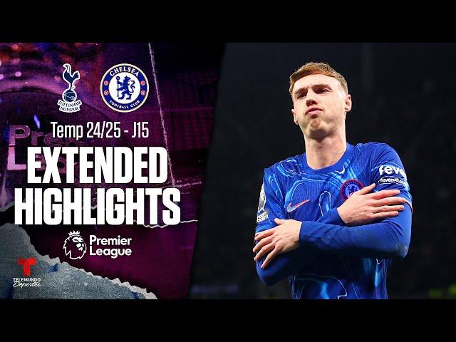 Tottenham vs. Chelsea | Highlights Premier League | Jornada 15 | Telemundo Deportes