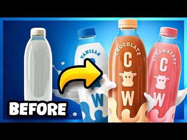 Professional Packaging Design & Logo Design Tutorial | Adobe Photoshop & Illustrator 2023