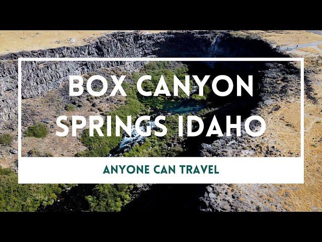 Box Canyon Springs Hike and Other Springs in Thousand Springs State Park Southern Idaho