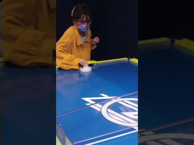 Air hockey! #puck #hockey #air #arcade #game #adventure #fun #play #happy #enjoy #music #song