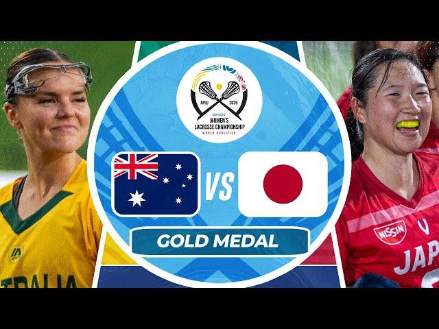 Australia v Japan | Gold Medal | 2025 Asia-Pacific Women’s Lacrosse Championship