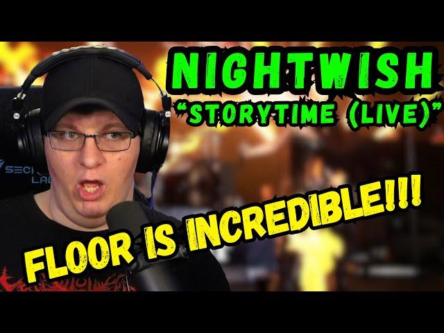 FLOOR IS INCREDIBLE!!! | Nightwish - Storytime (OFFICIAL LIVE VIDEO) (Reaction)