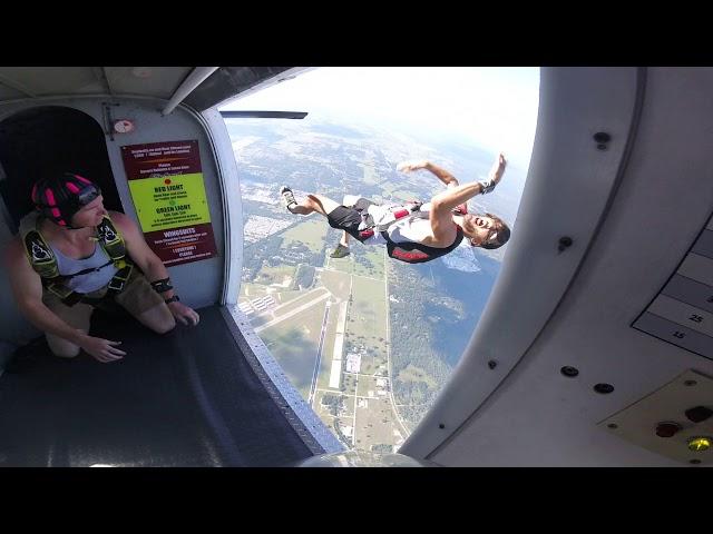 Funny Skydiving Exit