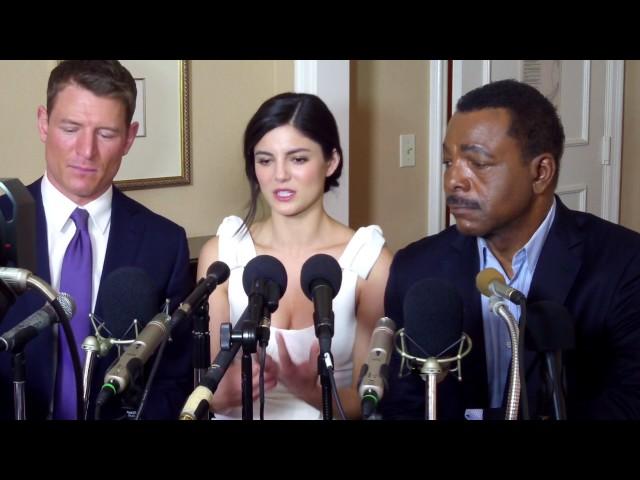 Monica Barbaro & Philip Winchester Talk Collaborative Spirit Behind 'Chicago Justice'