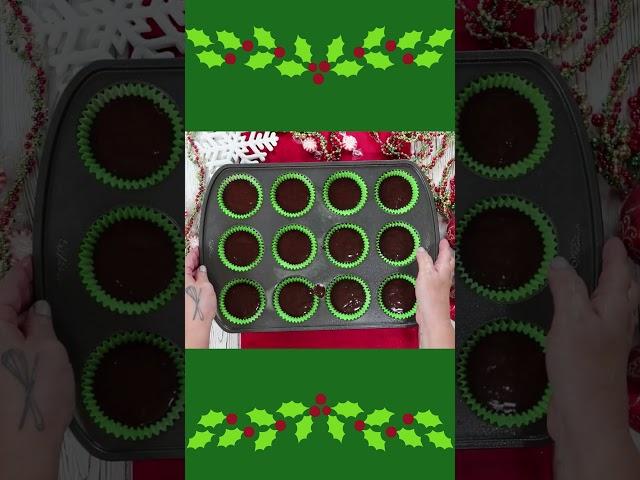 Delicious Holly Berry Cupcakes #bakingshorts