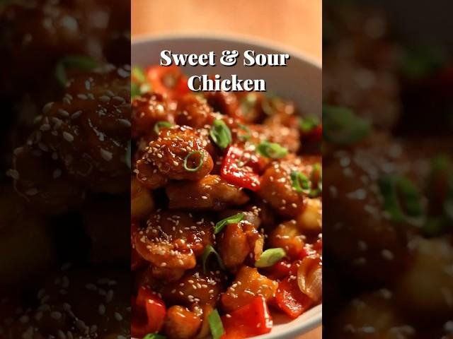 30-min. Delicious Sweet & Sour Chicken #chinesefood