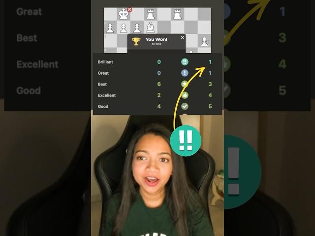 Brilliant move on live stream #chess