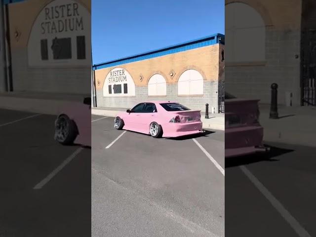 The is300s in pink is a BEAST !! #shorts #car #cars #jdm