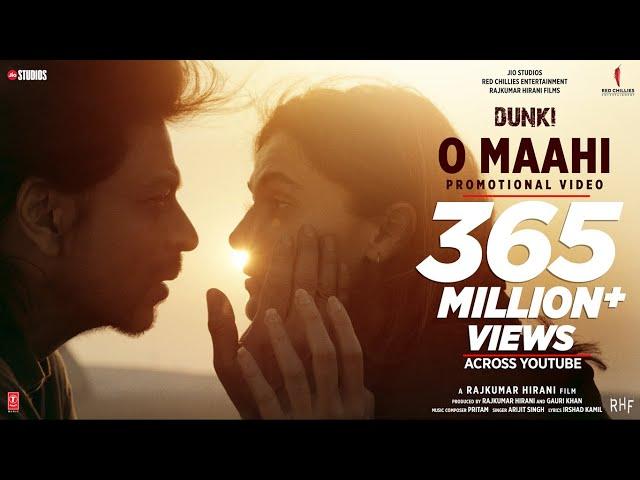 Dunki: O Maahi (Full Video) | Shah Rukh Khan | Taapsee Pannu | Pritam | Arijit Singh | Irshad Kamil