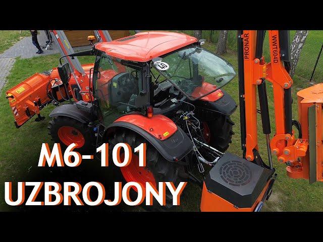 Kubota M6-101 W PEŁNYM UZBROJENIU PRONAR | ROLMECH