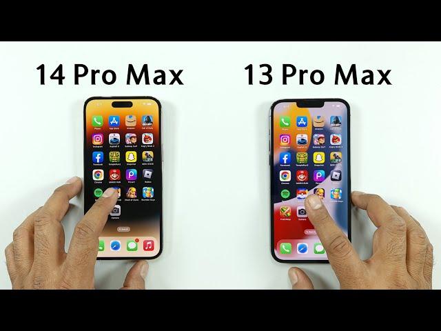 iPhone 14 Pro Max vs iPhone 13 Pro Max SPEED TEST | Smartphones Test 2023