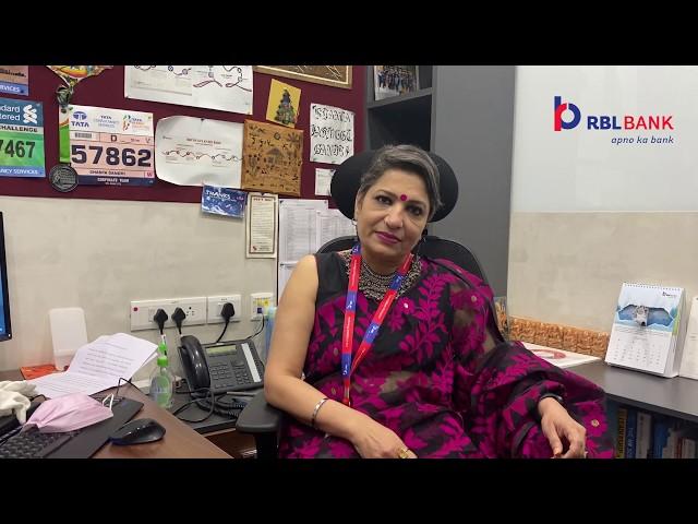 A message to RBL Bank employees from Shanta Vallury Gandhi (Head - HR, CSR and Internal Branding)