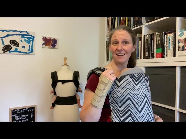 How to use a Tula Baby Carrier, with an infant insert