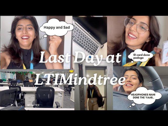 Last Day at my Office  LTIMindtree | Daily Vlog | Pune | Life of a Software Engineer