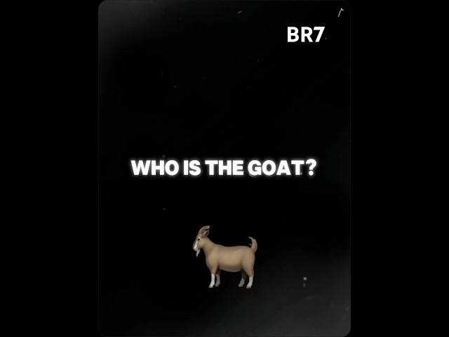 Who is the goat  #br7 #cr7 #football #shortsyoutube