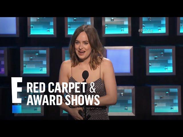 Favorite Dramatic Movie Actress is Dakota Johnson | E! People's Choice Awards