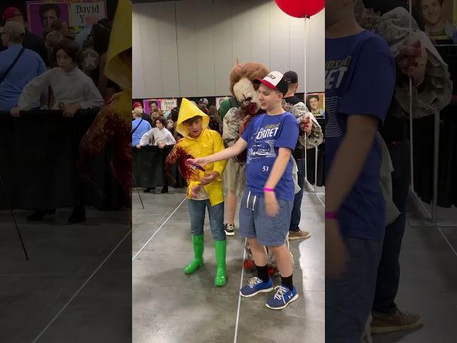 Me and Pennywise and Georgie at Atlanta Comic Con 2019