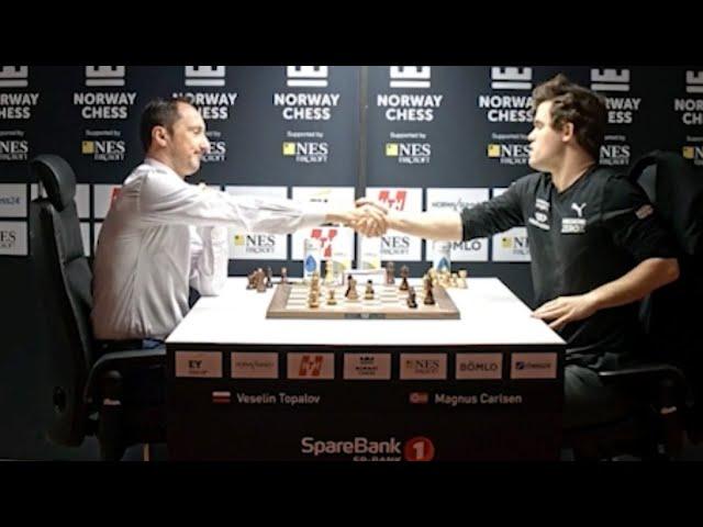 FINAL ARMAGEDDON GAME of The TOURNAMENT Magnus Carlsen vs Veselin Topalov | Norway Chess 2022