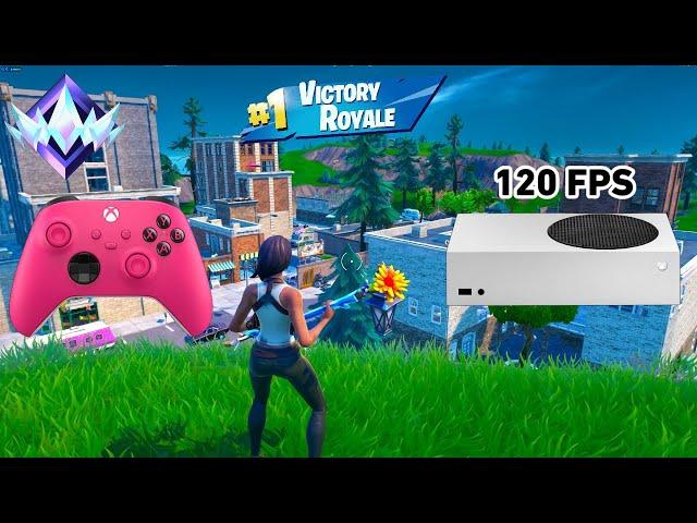 Fortnite Ranked Reload Remix on Xbox Series S | Controller Gameplay | 120 FPS