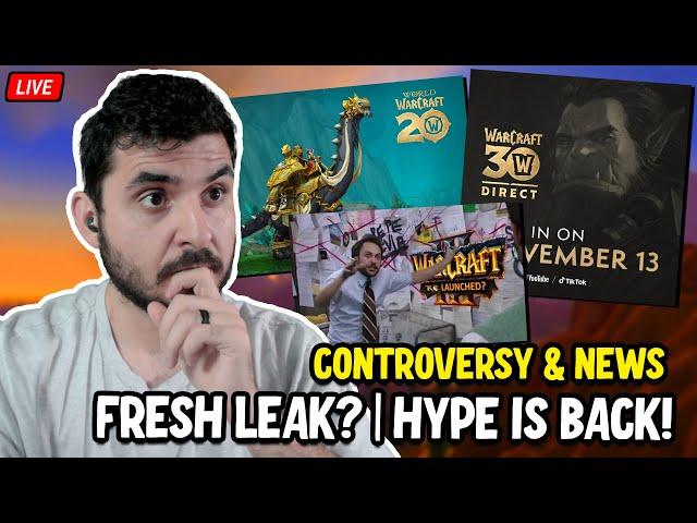 Mount Controversy, Classic Fresh Leak? Warcraft Direct SOON | Classic+ Waiting Room