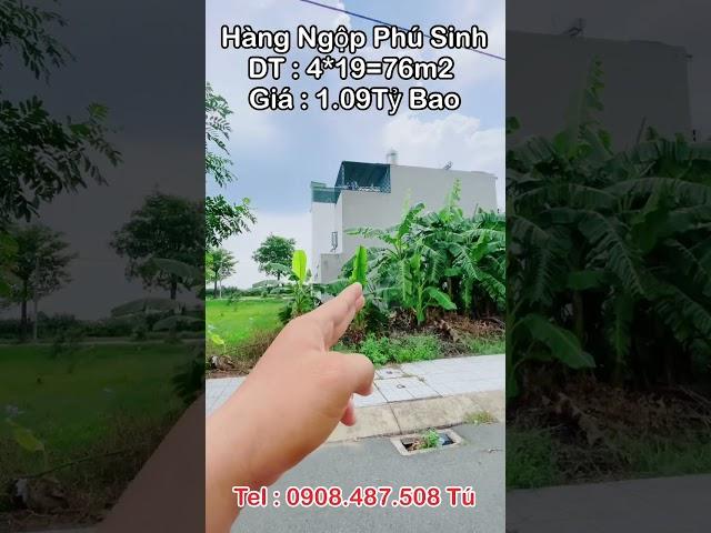 Cát Tường Phú Sinh Chính Chủ Gửi Bán Lô Đất Ngộp Giá Rẻ DT : 4*19=76m2 ảh Giá : 1 Tỷ 090 Triệu Bao