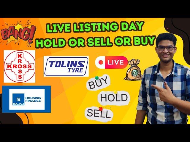 Bajaj Housing Finance IPO Share Target | Tolins Tyres IPO | Kross IPO | ShareX India