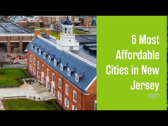 Most Affordable Places to Live in New Jersey