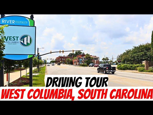 Discover WEST COLUMBIA South Carolina | South Carolina Driving Tour | Living in Columbia SC