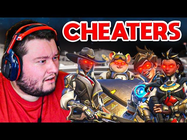 I Spectated A 4 STACK Of Cheaters In Overwatch 2