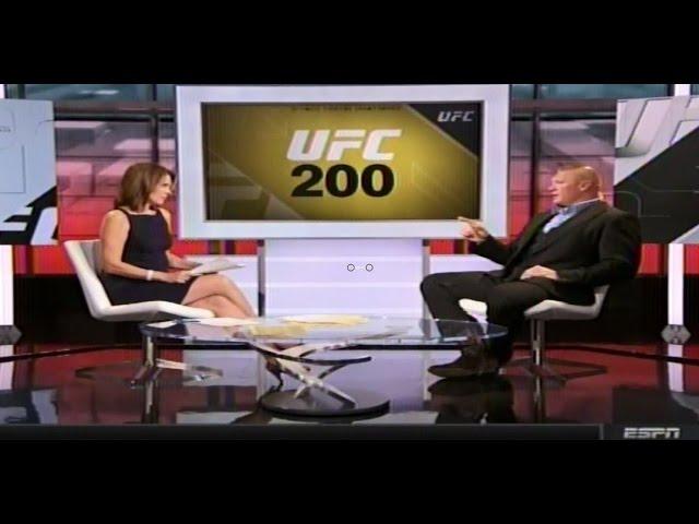 Brock Lesnar talks Mark Hunt as UFC 200 opponent, Muhammad Ali, doing WWE & UFC simultaneuosly