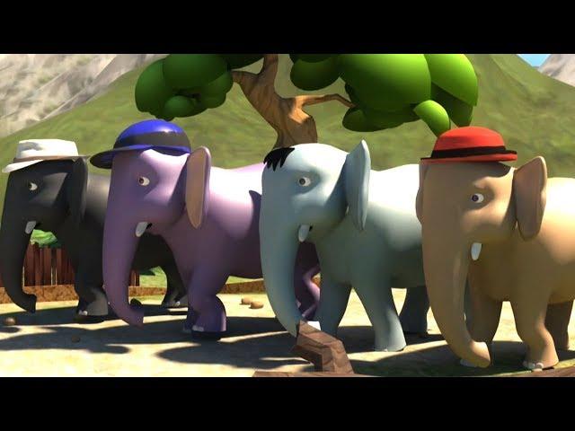 Ek Mota Hathi Hindi Rhyme | Poems In Hindi | एक मोटा हाथी | Kids TV India | Hindi Nursery Rhymes