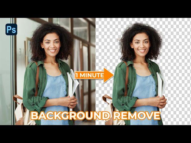 How to Remove Background in Photoshop! (Fast & Easy)