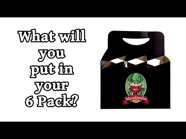 Make Your Own 6 Pack at Macadoodles!