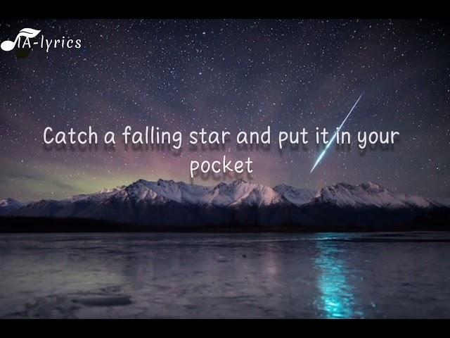 Catch a Falling Star by Perry Como - lyrics