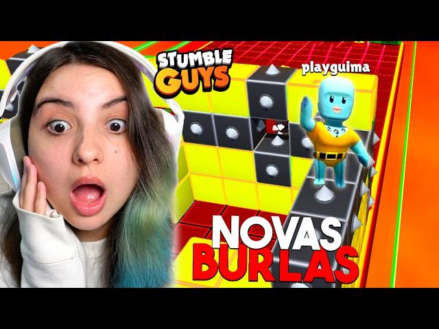 FIZ NOVAS BURLAS no BLOCKDASH LENDÁRIO pra GANHAR as NOVAS SKINS do LULA MOLUSCO no STUMBLE GUYS...