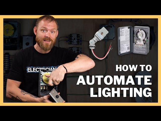 Lighting Automation 101: Timeclocks and Photocells