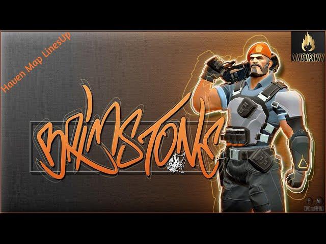 Brimstone Haven Linesup By:LineupAWy #valorant #valorantclips #streamer #brimstone #gaming #lineups