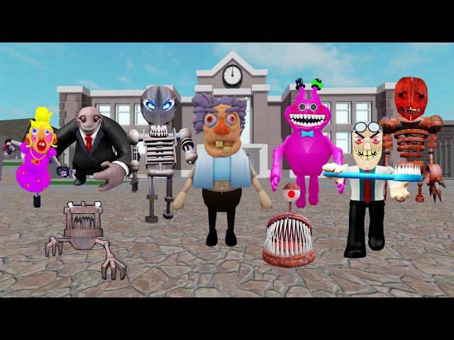 Playing New Speed Run In Scary Obby Games, Mr Pickles Science,Wilson Prison,Miss Happi Toyshop,Barry