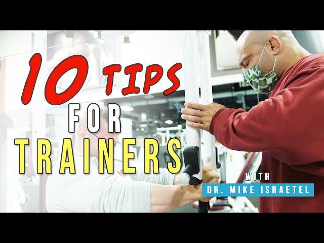 10 Tips for Personal Trainers