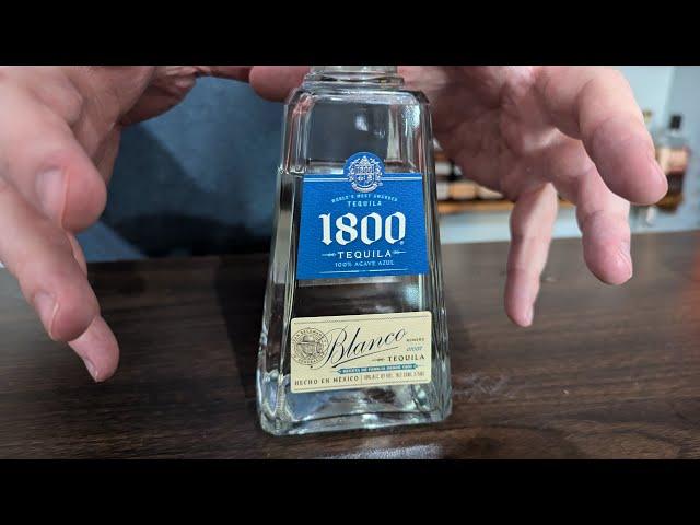 1800 Blanco Tequila Review!