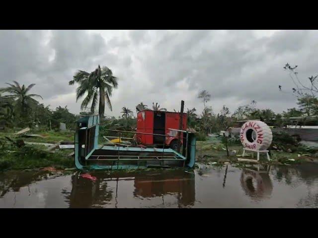 Aftermath of Typhoon Pepito: A Look at the Destruction