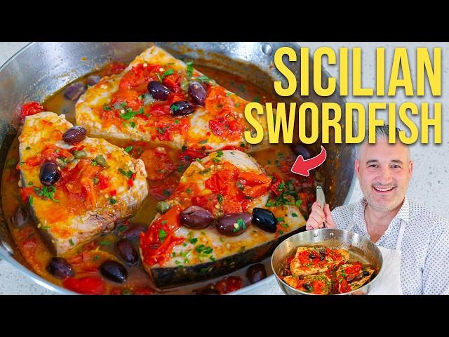 How to Cook SPICY SWORDFISH That Will Teleport You to Sicily