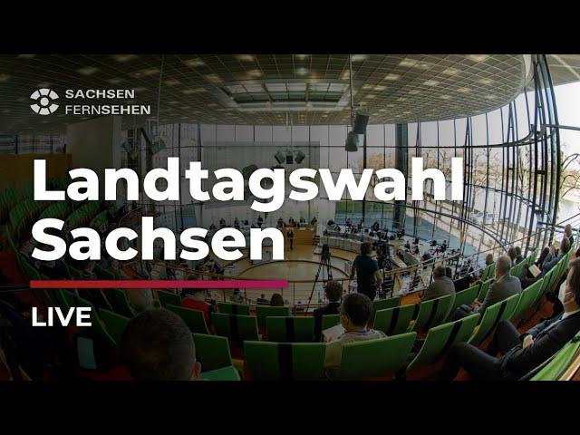 LANDTAGSWAHL LIVE! Wer gewinnt die Sachsen-Wahl? I Sachsen Fernsehen