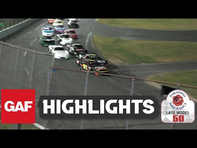 Stafford Weekly Highlights - Paradiso Insurance Late Model 50 Night presented by GAF Roofing